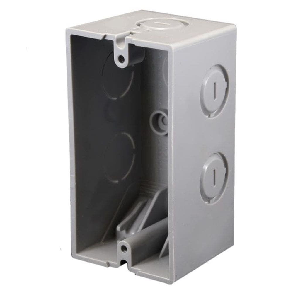 Caixa elétrica Cantex Handy Box New SGL 12cuin Grey