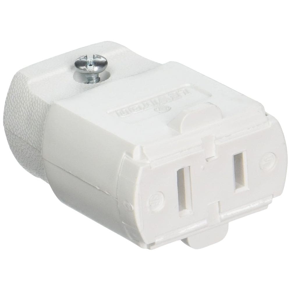 Conector de 2 fios Leviton 102-WP Light Duty White