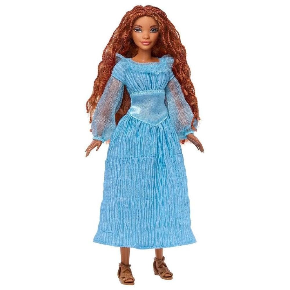 Boneca Ariel Fashion com Vestido Azul Exclusivo Inspirada na Pequena Sereia da Disney, Mattel