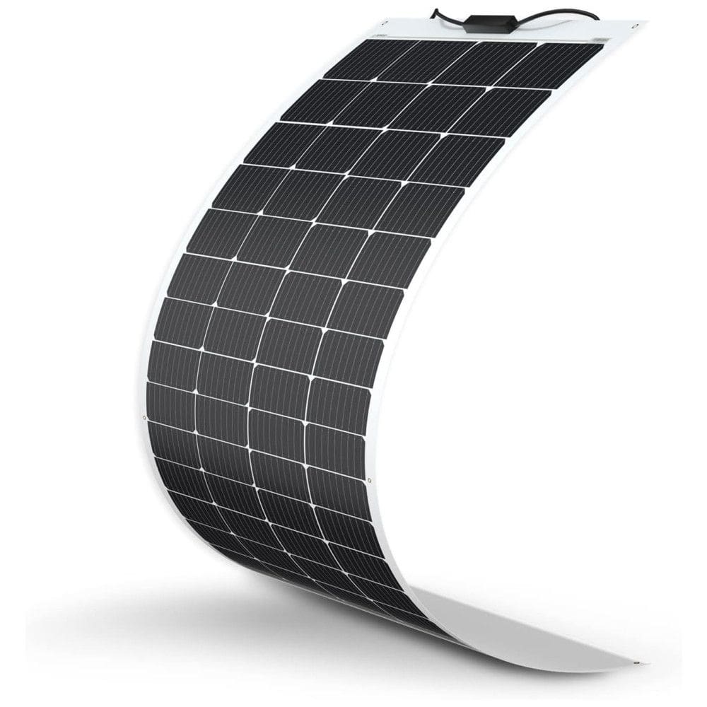 Painel Solar Dobrável Semi Flexível 200W 12V Monocristalino para Off Grid, Cabine, RV, Marinha e Van, Renogy
