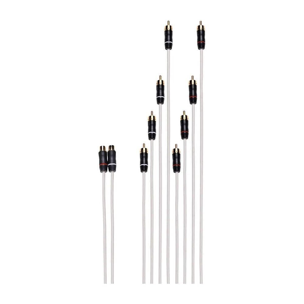 RCA Cable Fusion Performance de dupla fêmea para macho de 8 vias