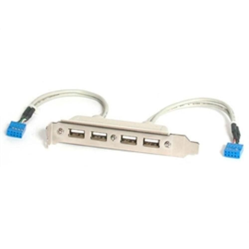 Adaptador USB Startech de 4 portas USB A Female Slot Plate