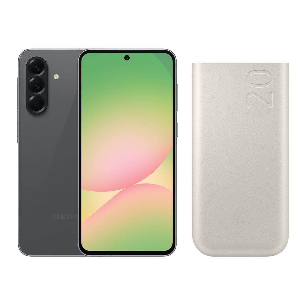A56 5G (128GB) - Preto + Bateria Portátil 20000 mAh