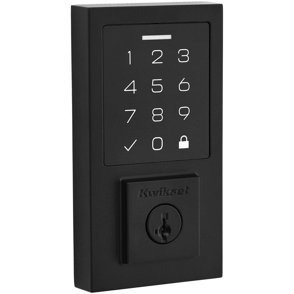 Lock Kwikset 9270CNT-514S SmartCode Touchpad preto fosco