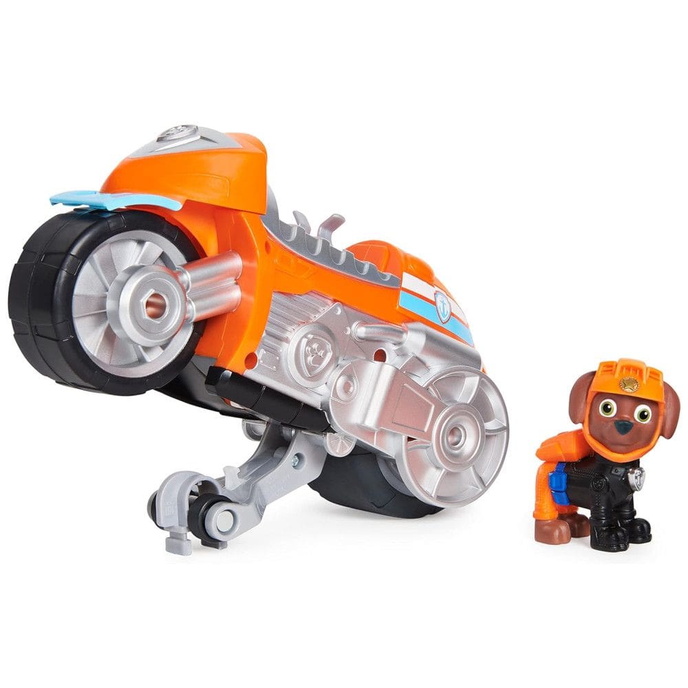 Moto Pups Zuma com Cavalinho e Figura para Crianças Acima de 3 Anos, Patrulha Canina