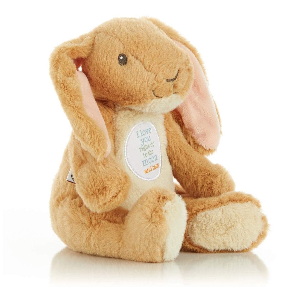 Coelho de Pelúcia de 22 cm, Super Macio, Coleção Páscoa, KIDS PREFERRED, Marrom