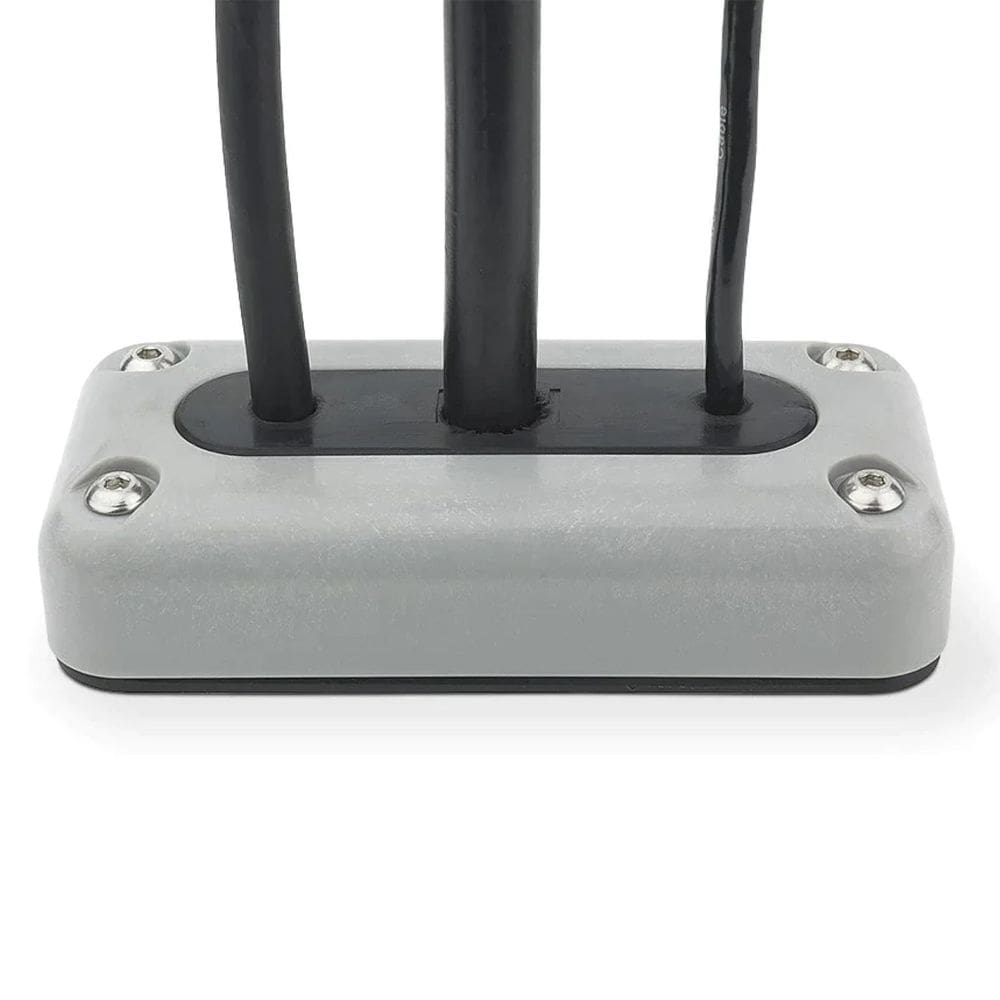 Cable Gland SEAVIEW Retangular com vários cabos CGM17PG, plástico cinza