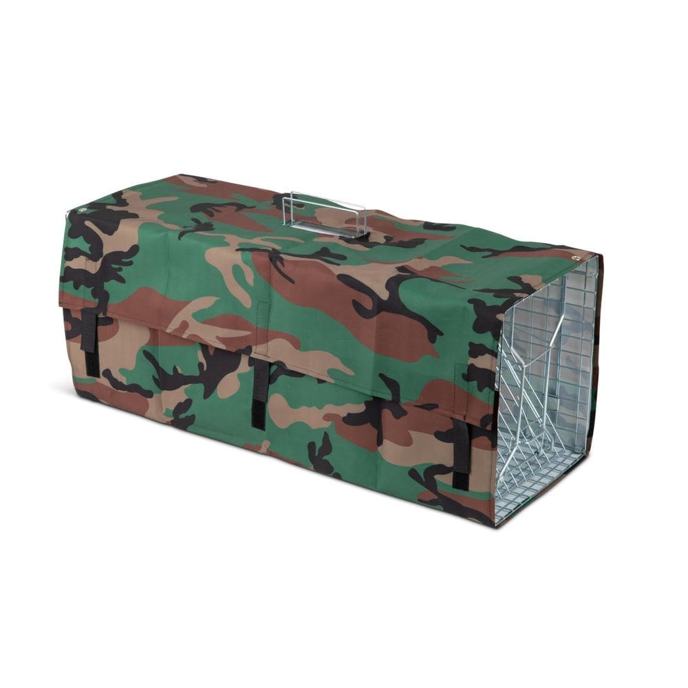 Casaco de gaiola JT Eaton 81 cm Cage Green Camo à prova d`água