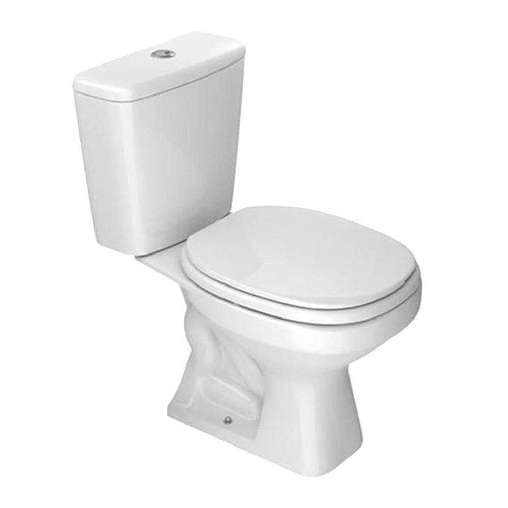 Kit Completo Bacia Aspen c/ Cx Acoplada Bco Deca KP.751.17