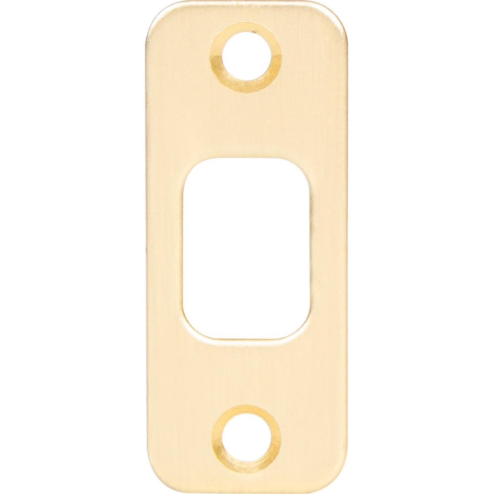 Placa de ataque Deadbolt de canto redondo Lock Stone Harbor Harbor Harbor