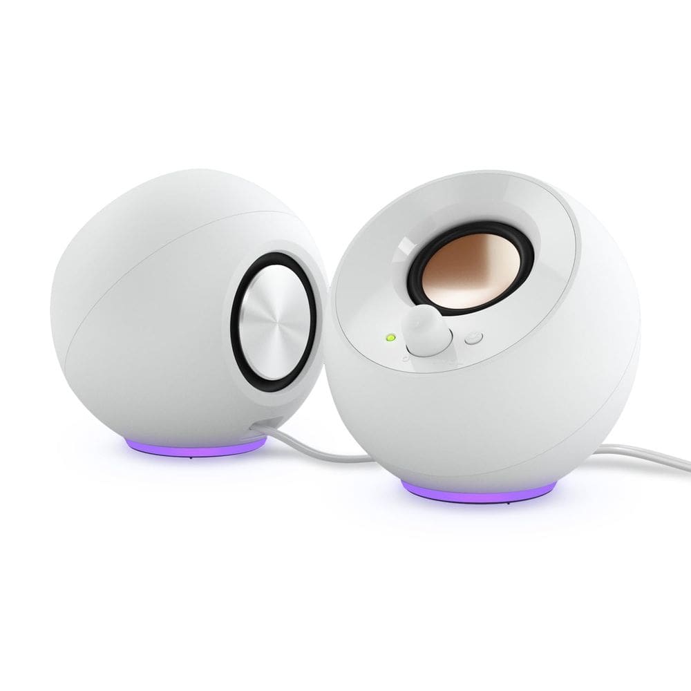 Alto-falantes para PC Creative Pebble SE Minimalist 2.0 USB-C brancos