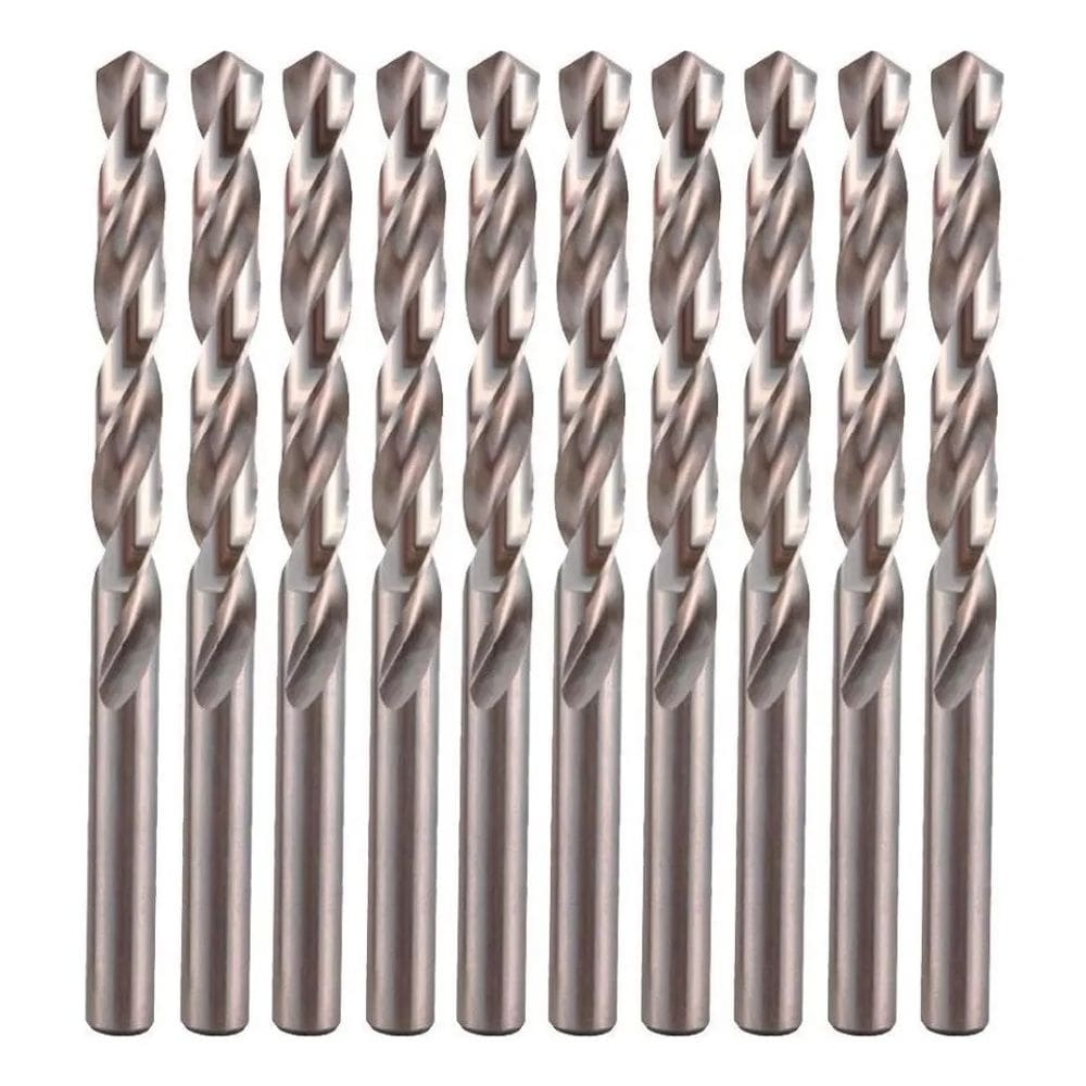 10 Brocas 5,75x93mm Aço Rápido Hss Para Metal Makita D-06404