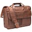 Bolsa, Maleta de Couro Sintético Masculina para Laptop, SEYFOCNIA, Marrom