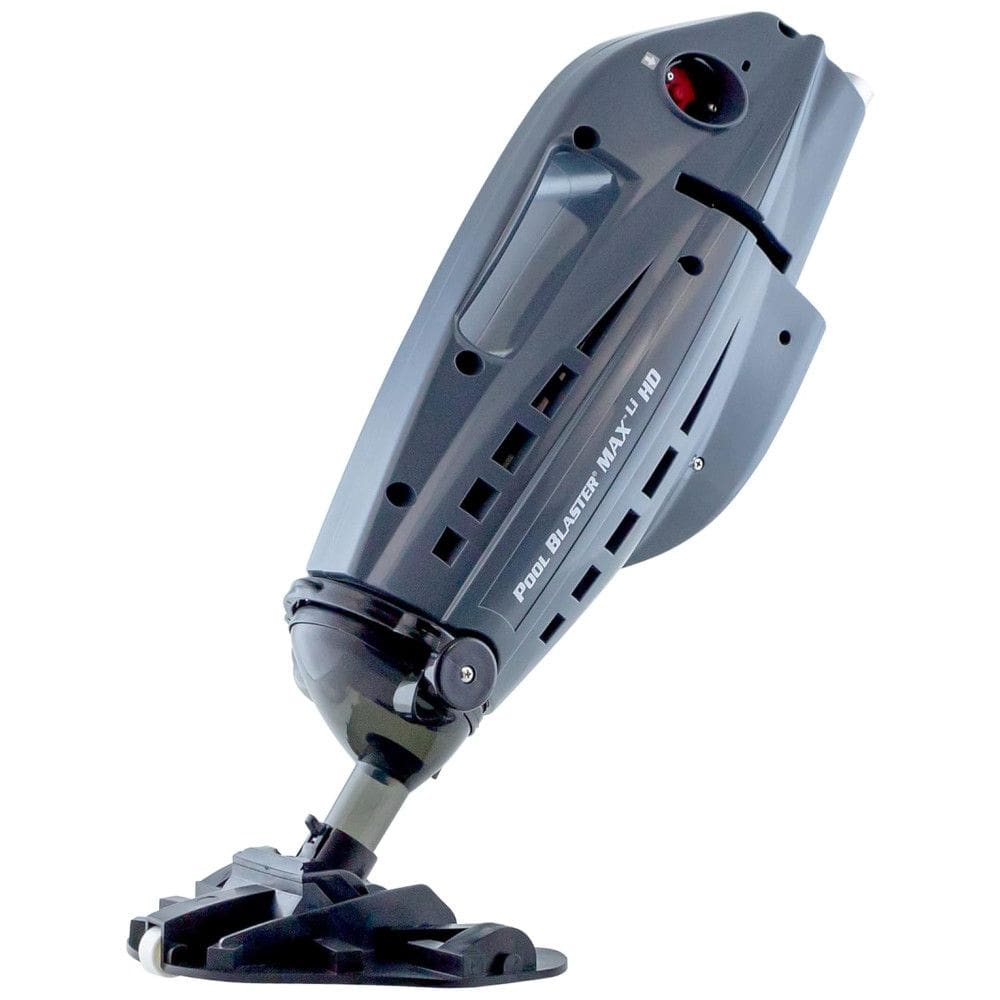 Aspirador de Piscina sem Fio, Recarregável com Autonomia da Bateria de 1H e Escova Removível, 110V, POOL BLASTER, Cinza