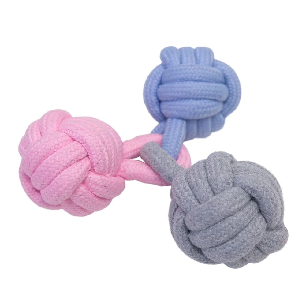 Brinquedo para cães SNUG AROOZ Try Me Knot Rope Durable Pastel