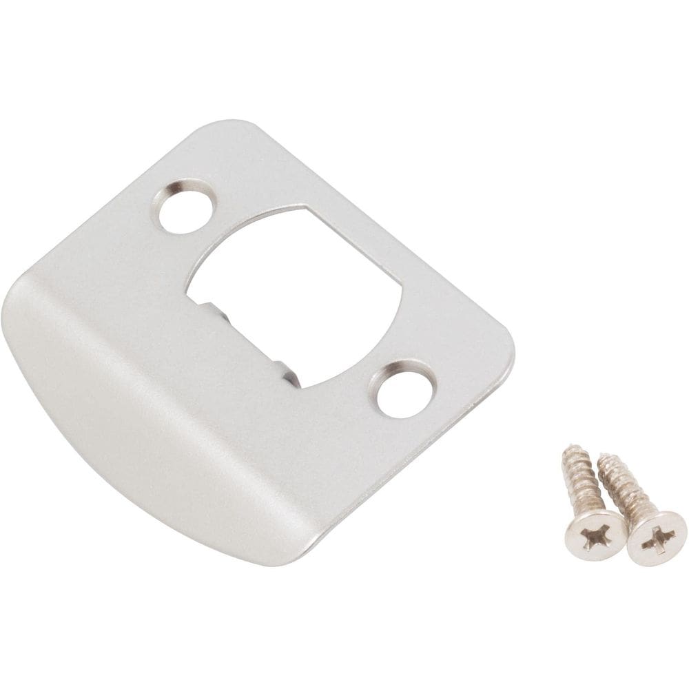 Strike Plate Stone Harbor Hardware em níquel acetinado 5,7 cm