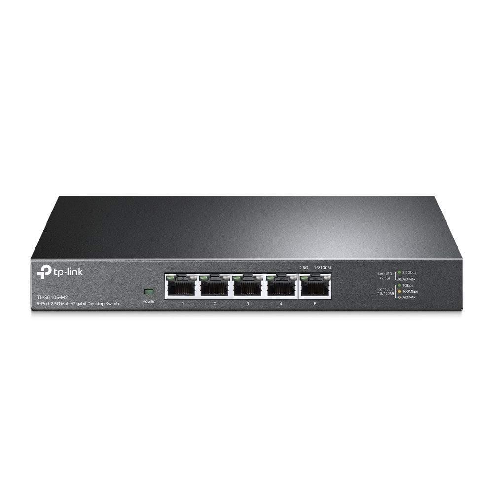 Switch de rede TP-Link TL-SG105-M2 5 portas 2,5G de largura de banda