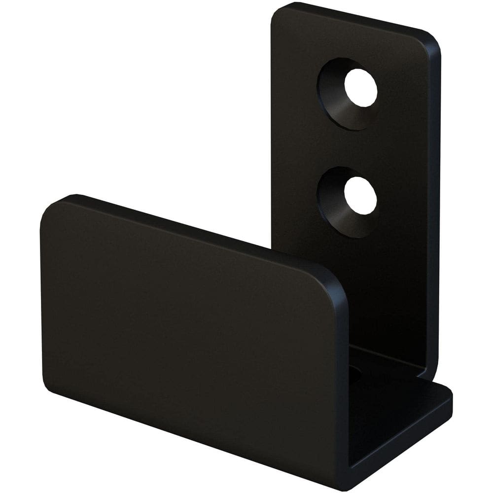 Conjunto de guias de portas Stone Harbor Hardware Matte Black