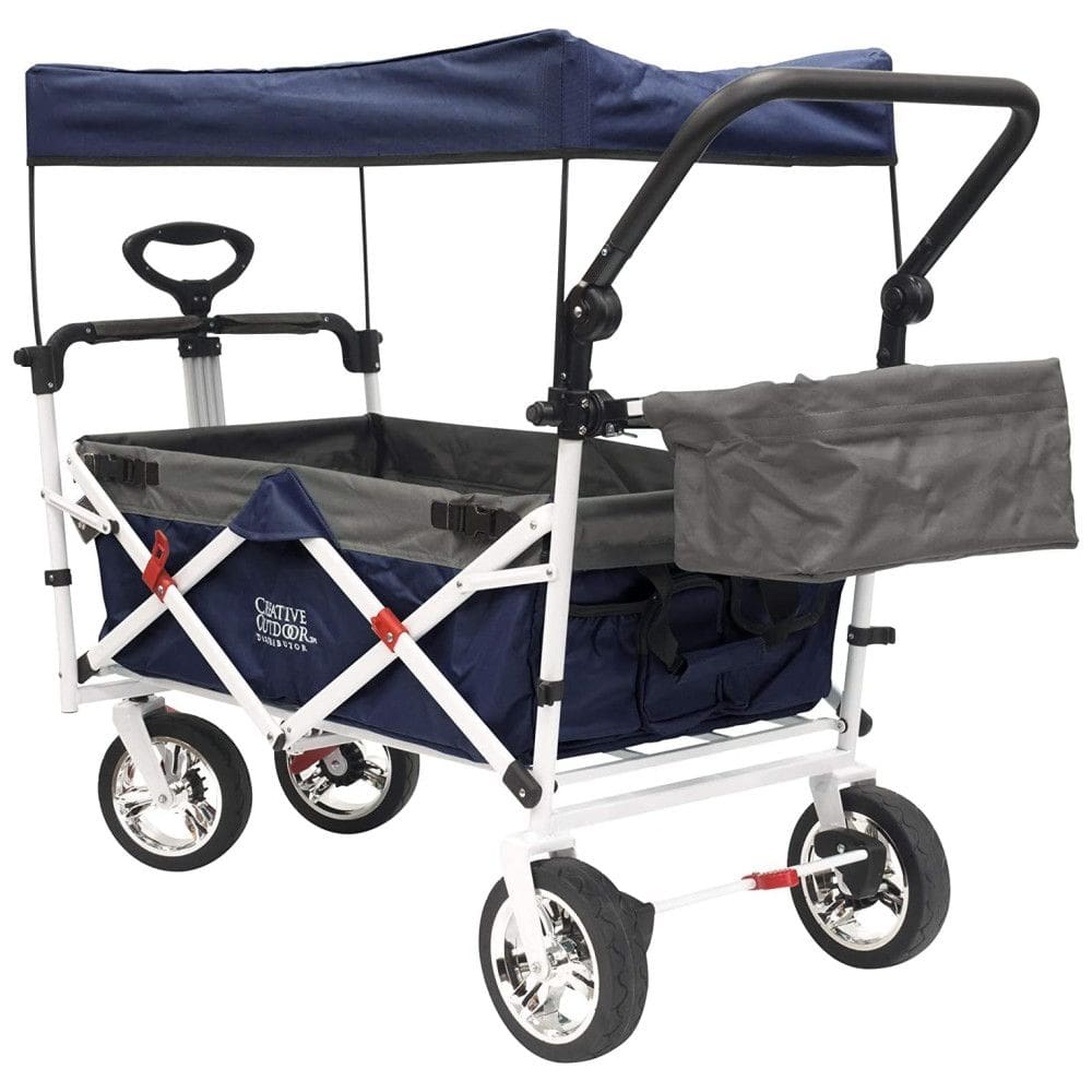 Carrinho de Bebê e Passeio Dobrável e Multifuncional, Peso Máximo 69 kg, CREATIVE OUTDDOR DISTRIBUTOR, Azul