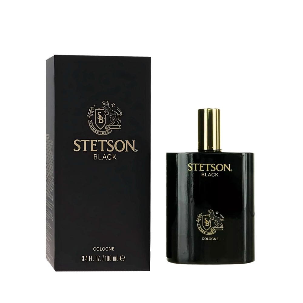 Perfume Stetson Black Cologne para homens 100mL Spray