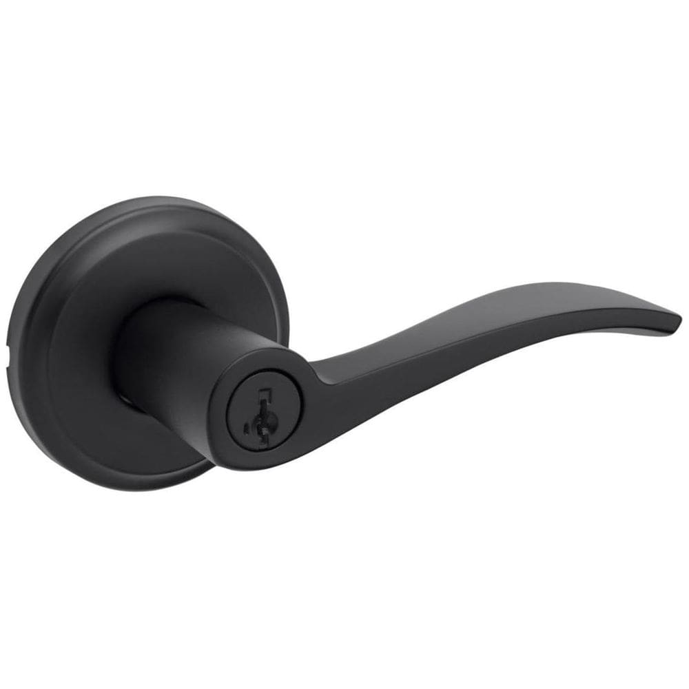 Fechadura de porta Kwikset 740SEL-514S Sedona Lever Matte Black