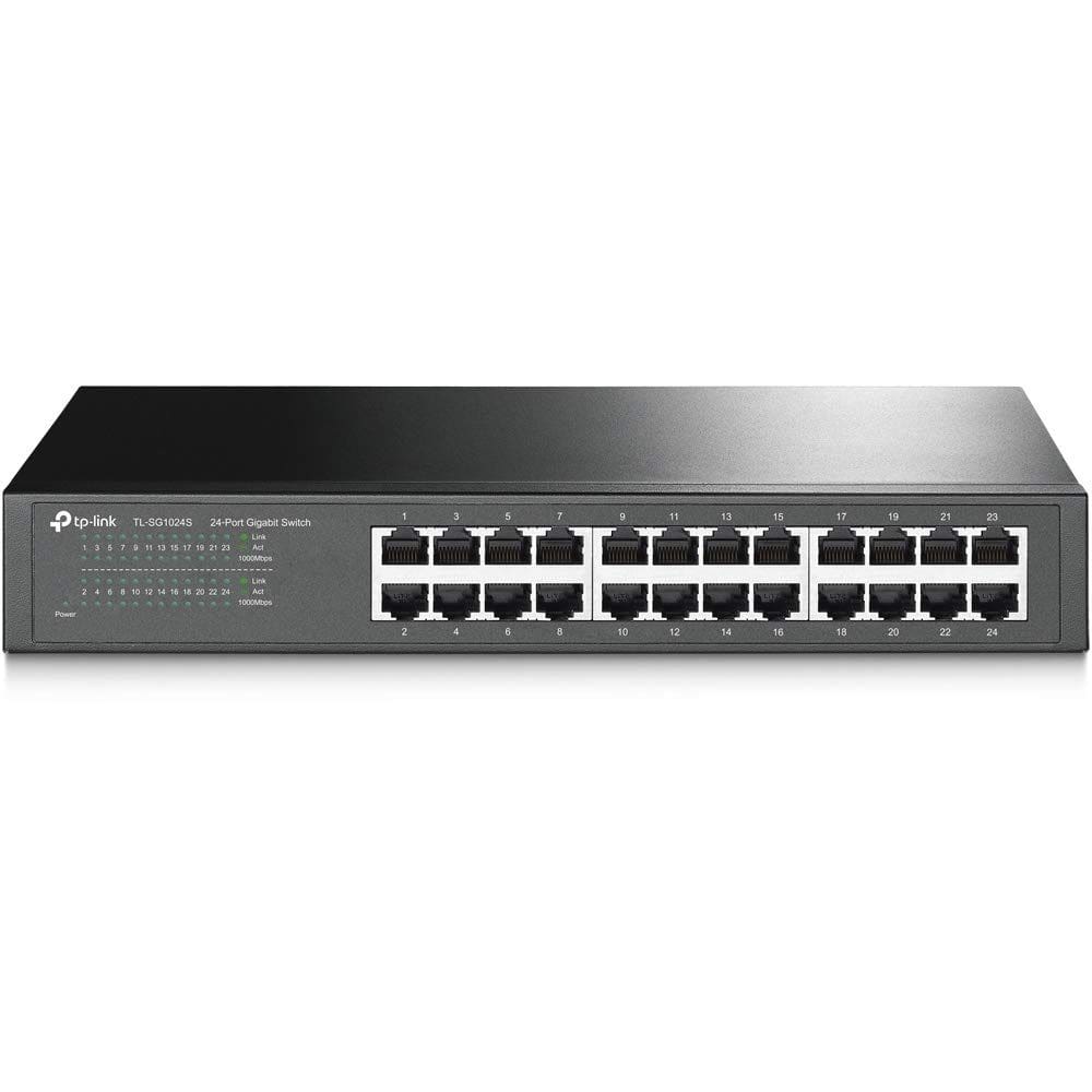 Comutador Ethernet TP-Link TL-SG1024S 24 portas Gigabit