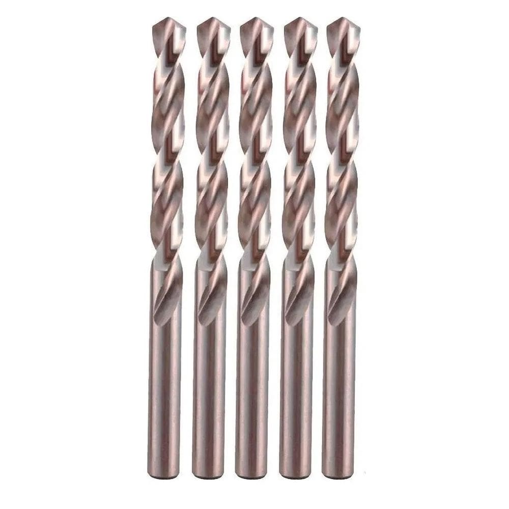 05 Brocas 11x142mm Aço Rápido Hss Para Metal Makita D-06600