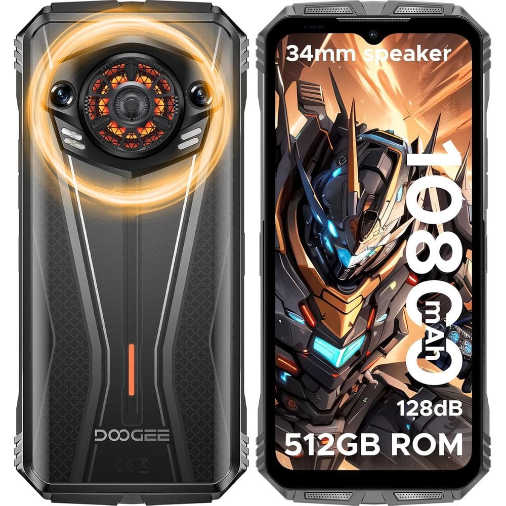 Smartphone DOOGEE S Punk Pro 20 GB de RAM 512 GB ROM 10800 mAh