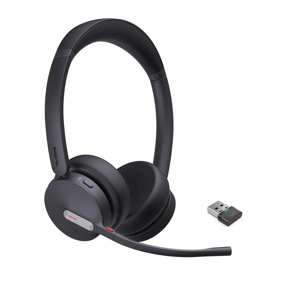 Fone de ouvido Bluetooth sem fio Yealink BH70 UC com microfone