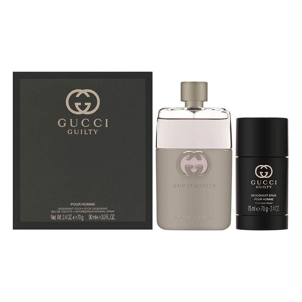 Perfume Gucci Guilty para homens Eau de Toilette 90mL + Desodorante