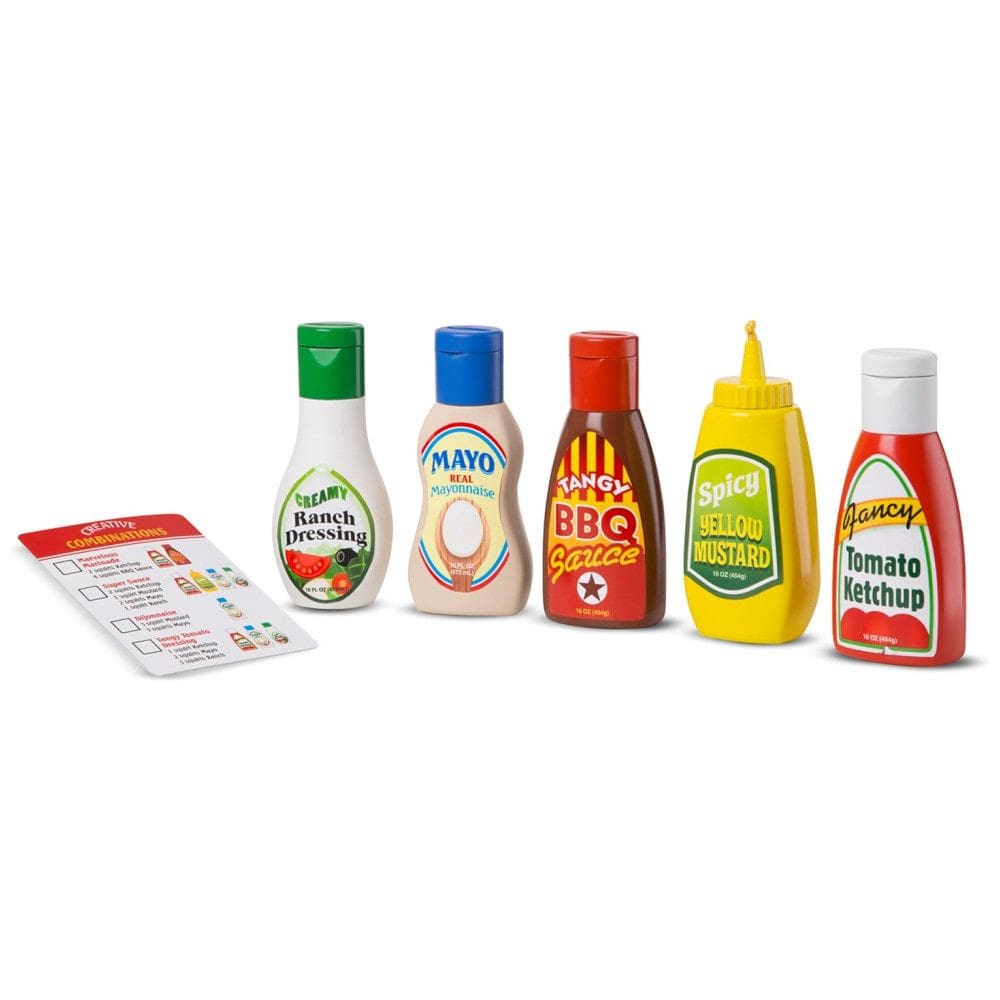 Kit Molhos com 5 Opções para Crianças Acima de 3 Anos, Melissa & Doug