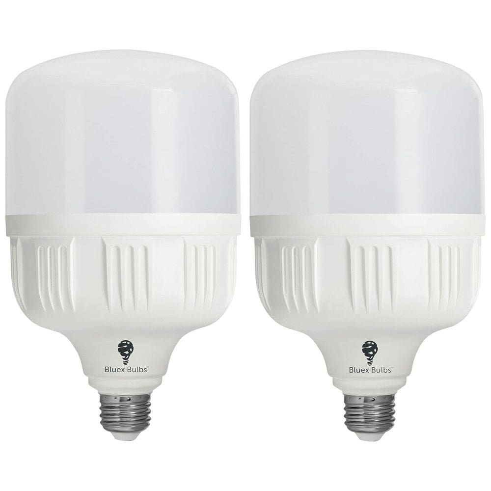 Lâmpada LED 300W 4000 Lumens 5000K Branca com Base E26, 2 Unidades, BLUEX BULBS, Branco