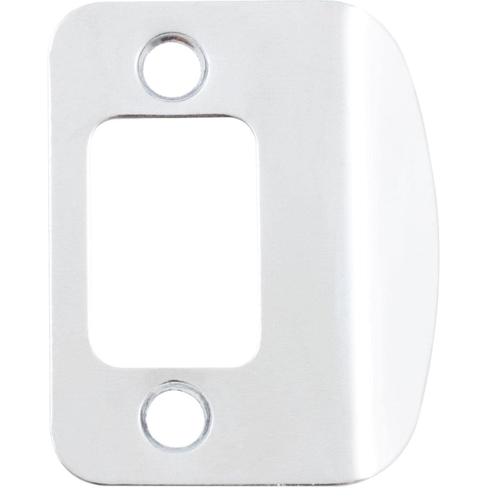 Deadbolt Strike Plate Stone Harbor Hardware cromado polido