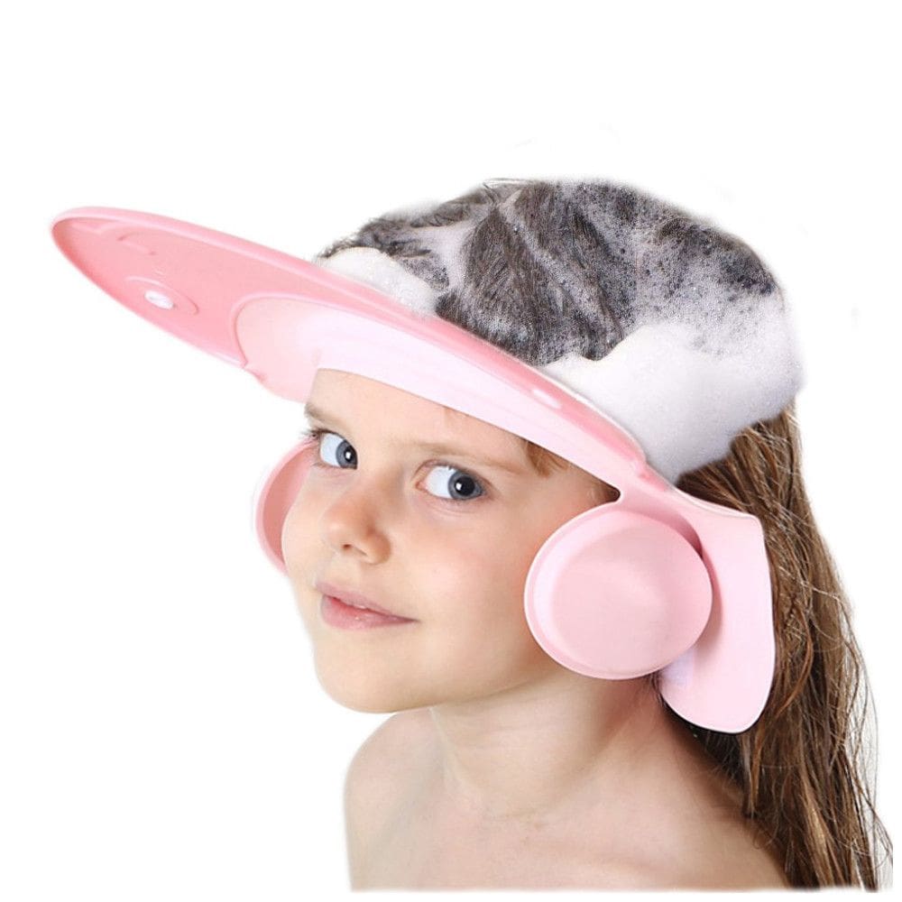 Chápeu Viseira Infantil Protetor de Olhos Hora do Banho, AMTOOCH 00001, Rosa
