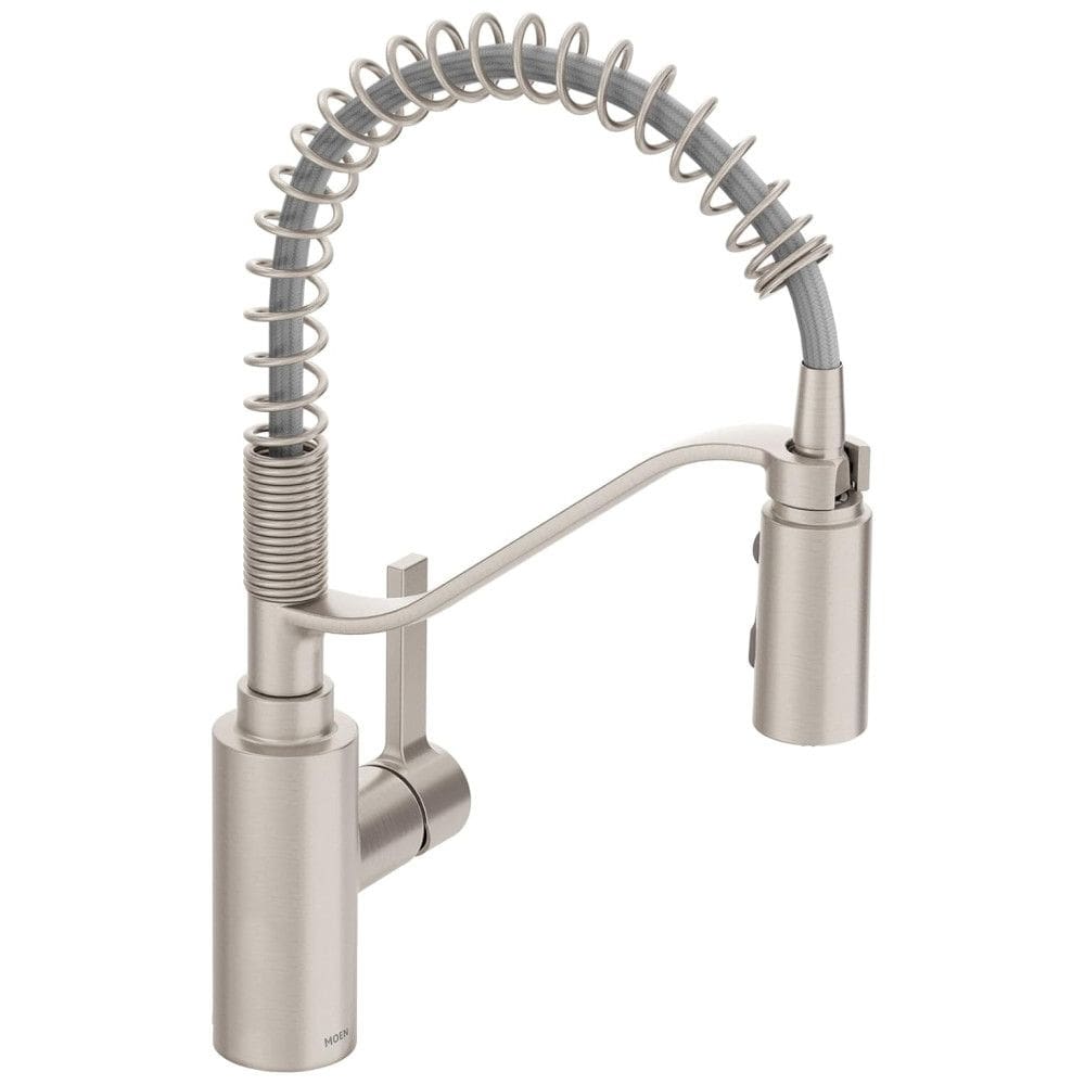 Torneira Cozinha de Arco Alto de Uma Mão, Inoxidável, Moen 5926SRS Genta LX