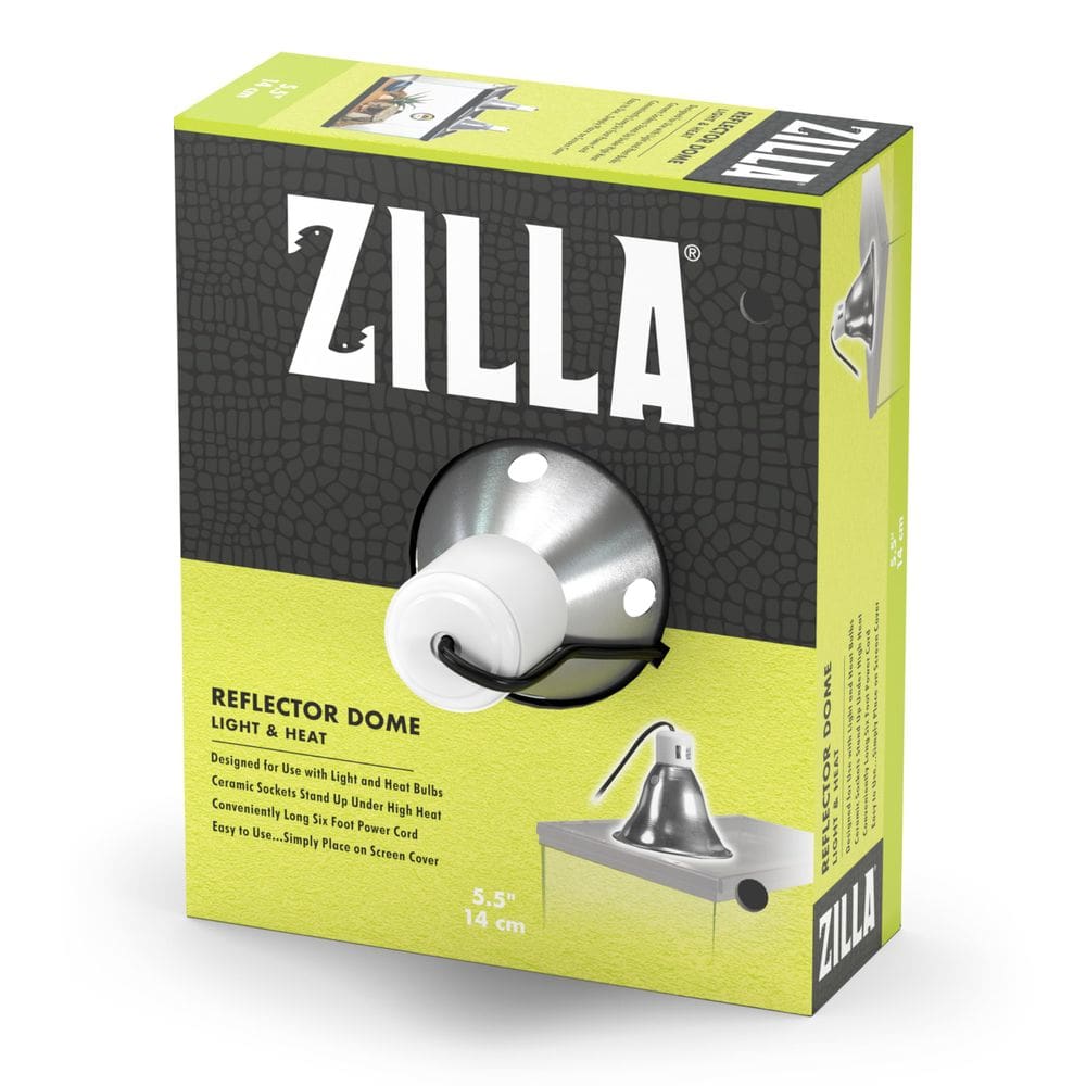 Luminária Zilla Reflector Dome 14 cm Prateada