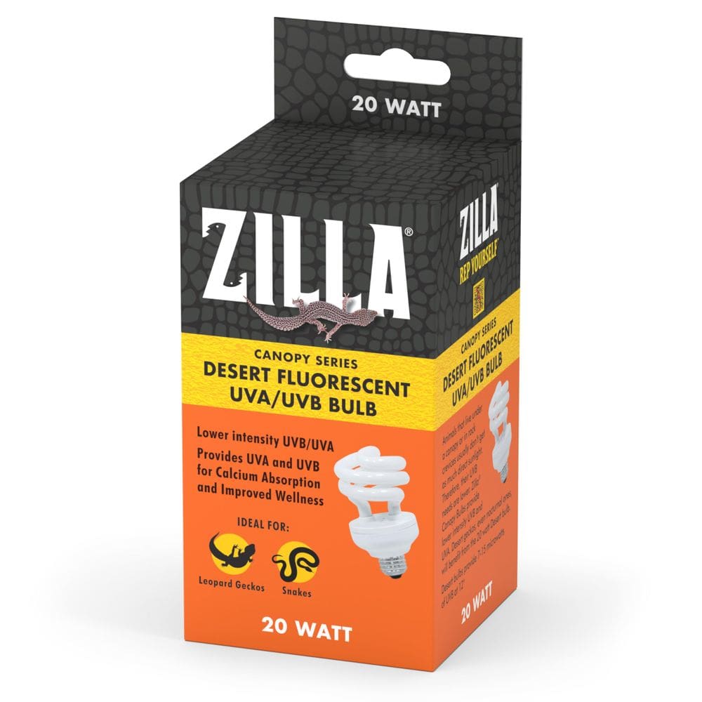 Lâmpada Zilla Canopy UVB/UVA 20W 10cm Branca