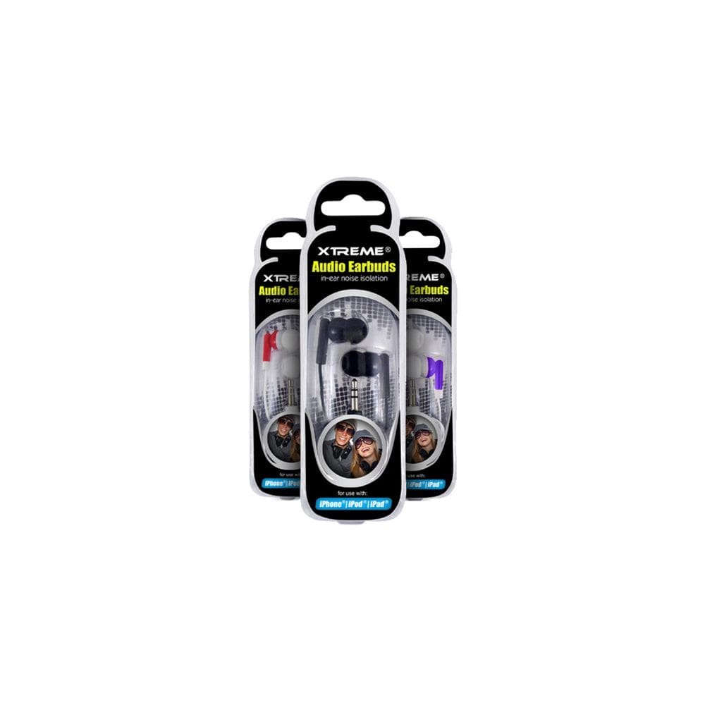 Earbuds Xtreme Noise Isolation in Ear Audio - a cor pode variar