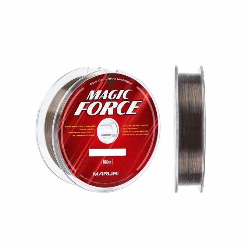 Linha De Pesca Monofilamento Magic Force 500m Tamanho 0,21mm