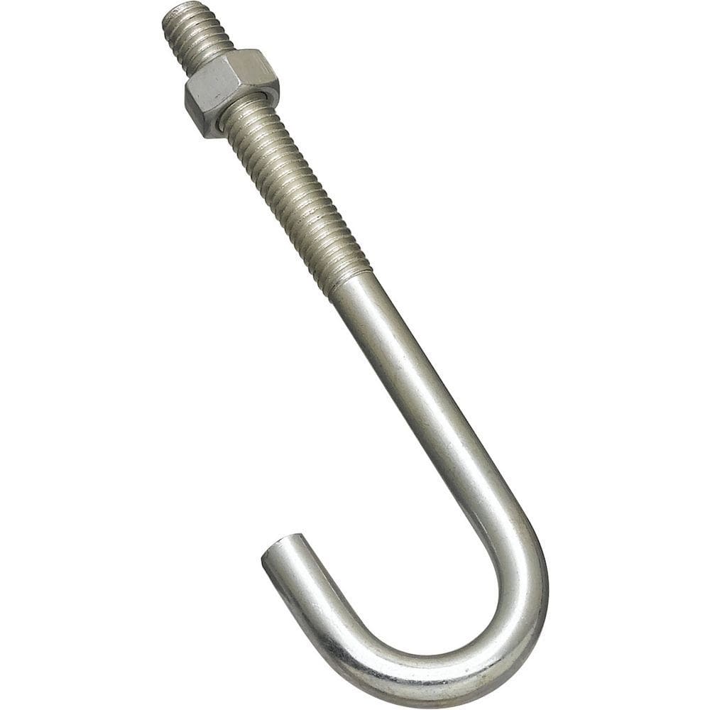 J Bolt National Hardware N232-959 zincado 3/8” x 13 cm