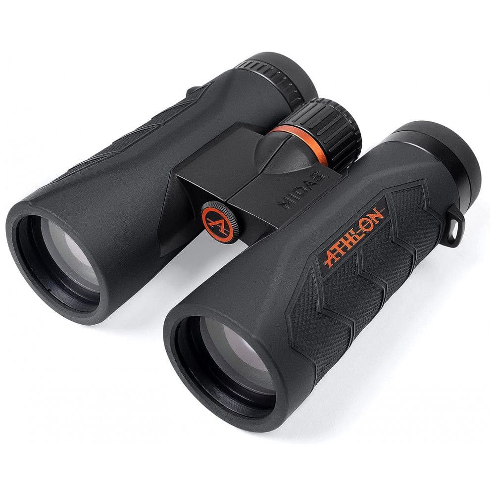 Binóculos 10x42 À prova d, Visão 100 Metros, ATHLON OPTICS 113008, Preto