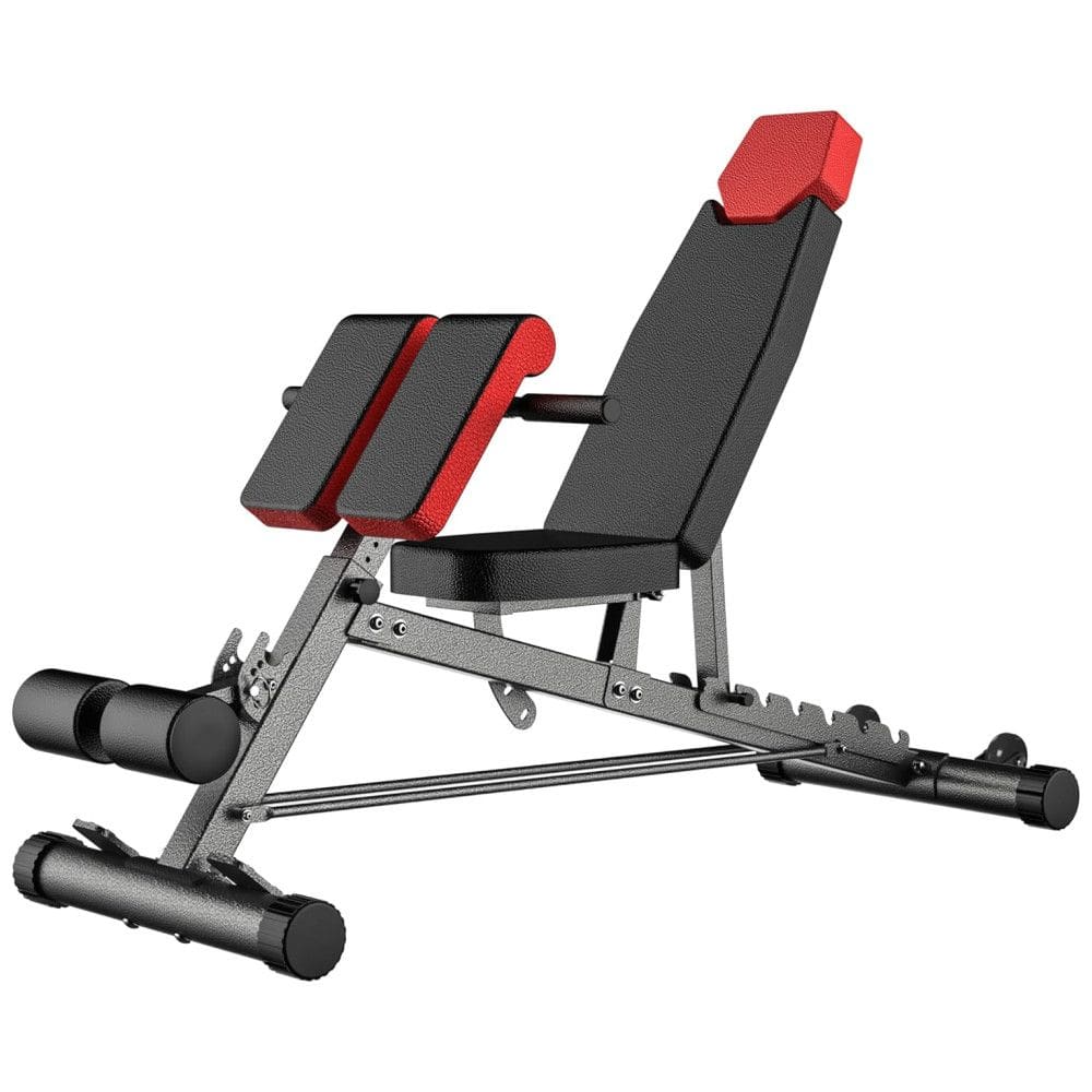 Banco Multiuso para Treino Corpo Inteiro em Casa, FF FINER FORM, Preto