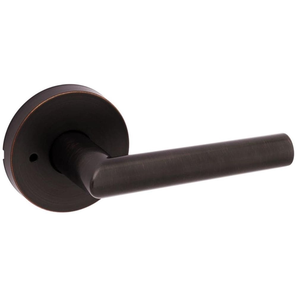 Fechadura de porta Kwikset 730MILRDT Milan Lever Venetian Bronze