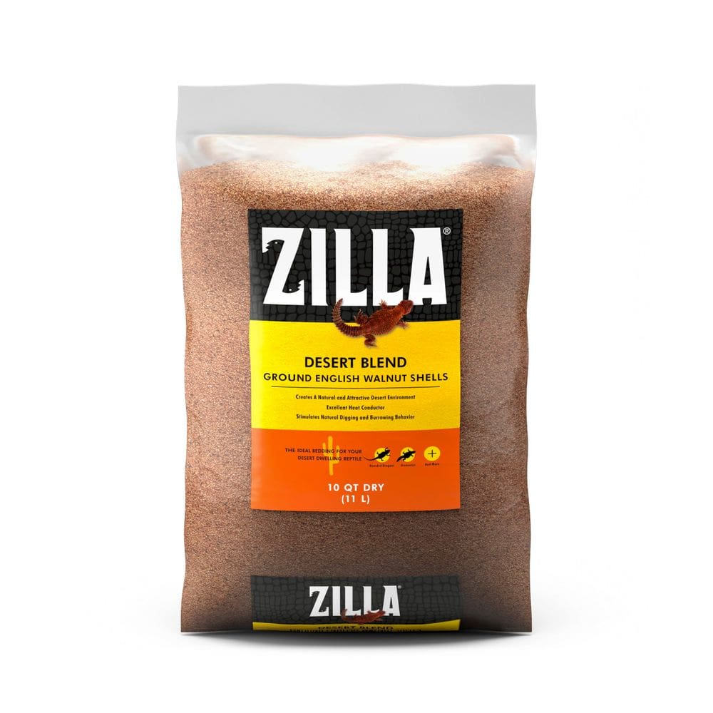 Substrato Zilla Desert Blend, cascas de nozes, 10 Qt
