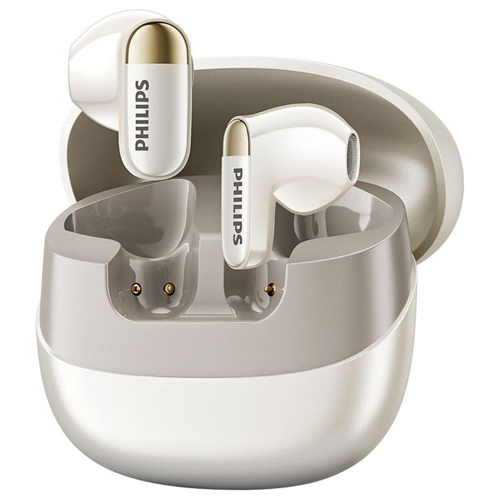 Fones de ouvido Bluetooth Philips TAT2169 brancos - bateria de 5h