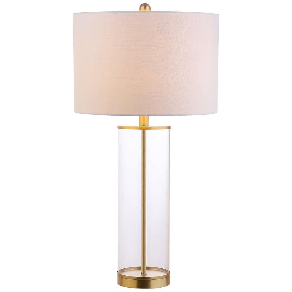 Abajur Luminária de Mesa em Vidro Moderna Contemporânea com 73 cm de Altura para Quarto, Sala de Estar, Escritório e Estante, 110V 100W