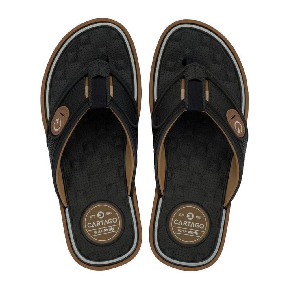 Chinelo De Dedo Cartago Lyon IV Masculino Casual  12531