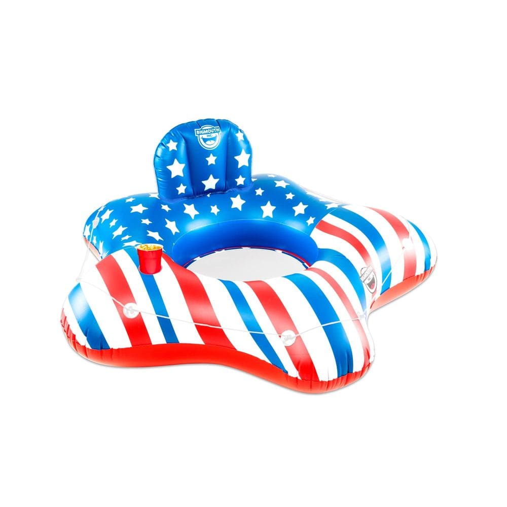 Tubo de água BigMouth Inc America inflável 150x152x69 cm de 2 lugares