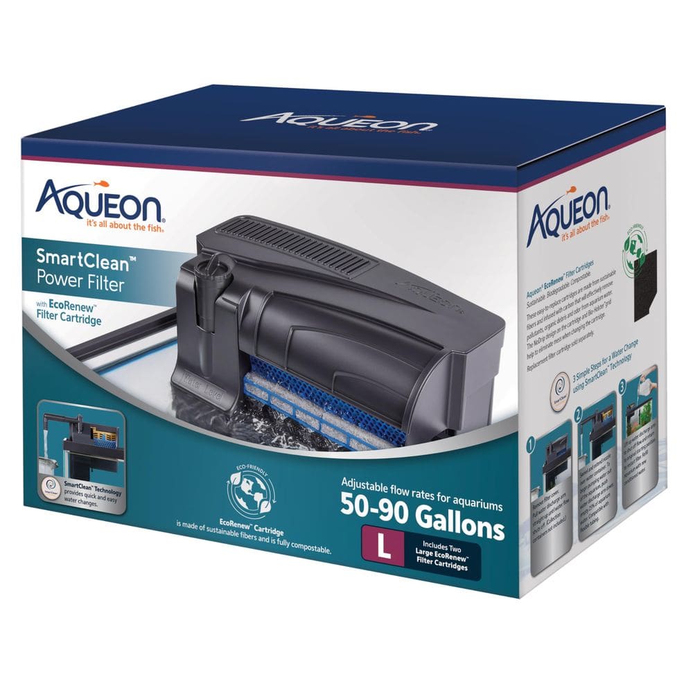 Tanque de peixes de aquário SmartClean Power Filter Aqueon 190-340L