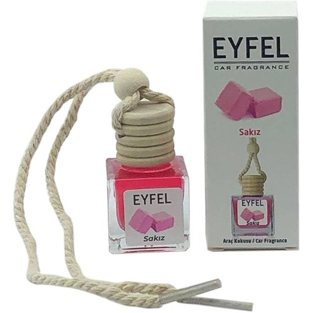Ambientador para Auto Eyfel Eau De Parfum Aroma a Goma 10ml Rosa